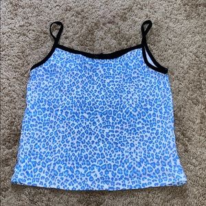 Leopard tank top